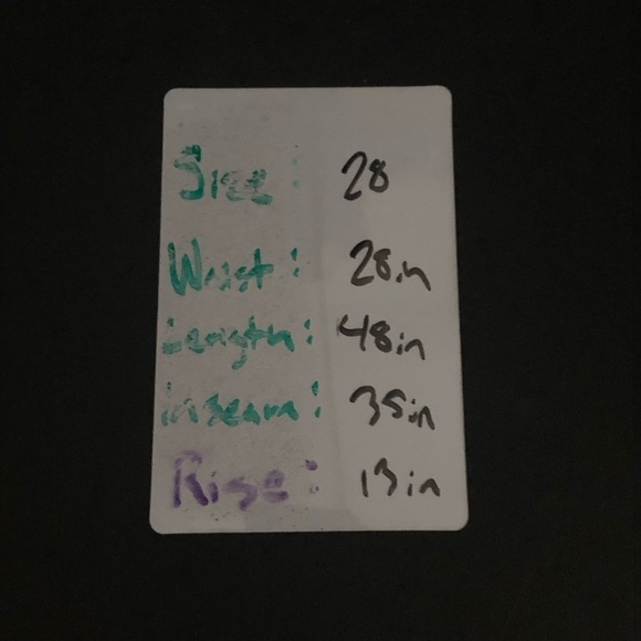 VTG Ozark Mountain Jeans Women's 28 Bareback High Rise Straight Leg Made in USA - Picture 6 of 6